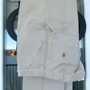 Carhartt Men's Beige Cargo Pants EUC